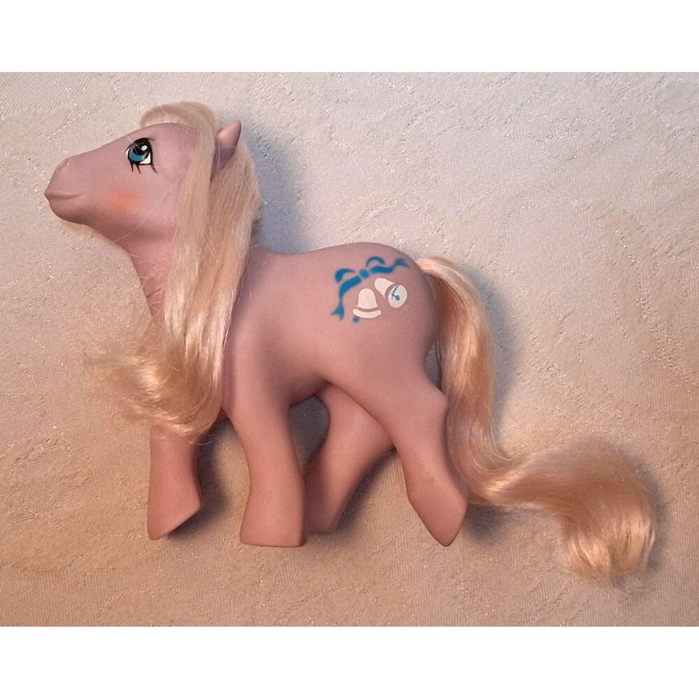 Vintage My Little Pony G1 Satin ‘n Lace Non So Soft Lavender Mail Order Wedding